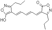 structure of CAS# 64724-75-0, Oxonol VI