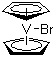 structure of CAS# 64815-29-8, Bromobis(cyclopentadienyl)vanadium