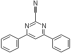 CAS # 6484-21-5, 4,6-Diphenyl-2-pyrimidinecarbonitrile