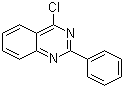 2-Phenyl-4-chloroquinazoline molecular structure (CAS 6484-25-9)