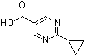 structure of CAS# 648423-79-4, 2-环丙基嘧啶-5-羧酸