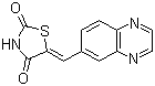 CAS # 648450-29-7, AS-605240, 5-(6-Quinoxalinylmethylene)-2,4-thiazolidinedione, PI 3-K�� Inhibitor