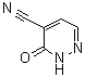 structure of CAS# 64882-65-1, 3-Oxo-2,3-dihydropyridazine-4-carbonitrile