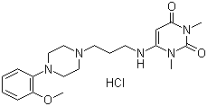 structure of CAS# 64887-14-5, 盐酸乌拉地尔