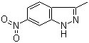 structure of CAS# 6494-19-5, 3-甲基-6-硝基-1H-吲唑