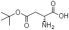structure of CAS# 64960-75-4, D-天冬氨酸 4-叔丁酯