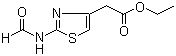 structure of CAS# 64987-05-9, Ethyl 2-formamidothiazol-4-acetate