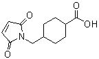 CAS # 64987-82-2, N-(4-Carboxycyclohexylmethyl)maleimide, 4-[(2,5-Dihydro-2,5-dioxo-1H-pyrrol-1-yl)methyl]-cyclohexanecarboxylic acid