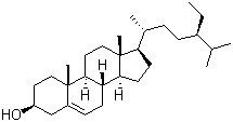 beta-Sitosterol molecular structure (CAS 64997-52-0)