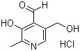 CAS # 65-22-5, Pyridoxal hydrochloride, 3-Hydroxy-5-(hydroxymethyl)-2-methyl-4-pyridinecarboxaldehyde hydrochloride
