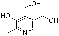 Pyridoxine molecular structure (CAS 65-23-6)