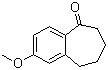 CAS # 6500-65-8, 2-Methoxy-6,7,8,9-tetrahydrobenzocyclohepten-5-one