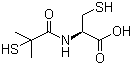 CAS # 65002-17-7, Bucillamine, N-(2-Mercapto-2-methylpropionyl)-L-cysteine