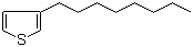 3-Octylthiophene molecular structure (CAS 65016-62-8)