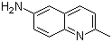 structure of CAS# 65079-19-8, 2-Methylquinolin-6-amine
