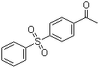 structure of CAS# 65085-83-8, 4-Acetyldiphenyl sulfone