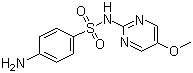 Sulfameter molecular structure (CAS 651-06-9)