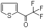 CAS # 651-70-7, 2-(Trifluoroacetyl)thiophene, 2,2,2-Trifluoro-1-(2-thienyl)ethanone, 2-Thienyl trifluoromethyl ketone