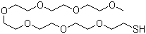 structure of CAS# 651042-82-9, 2,5,8,11,14,17,20-七氧杂二十二烷-22-硫醇