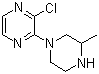 CAS # 651047-93-7, 2-Chloro-3-(3-methylpiperazin-1-yl)pyrazine