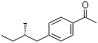 CAS 登录号：65134-00-1, (S)-(+)-4'-(2-甲基丁基)苯乙酮