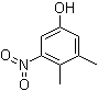 structure of CAS# 65151-58-8, 3,4-二甲基-5-硝基苯酚