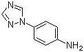 structure of CAS# 6523-49-5, 4-(1H-1,2,4-三唑-1-基)苯胺