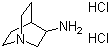 structure of CAS# 6530-09-2, 3-Aminoquinuclidine dihydrochloride