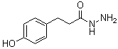 CAS # 65330-63-4, 3-(4-Hydroxyphenyl)propionylhydrazide, p-Hydroxyphenylpropionylhydrazide