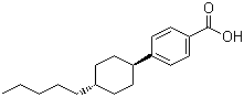 4-(trans-4-Pentylcyclohexyl)benzoic acid molecular structure (CAS 65355-30-8)