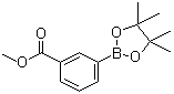 structure of CAS# 653589-95-8, 2-甲氧基羰基苯硼酸频哪醇酯