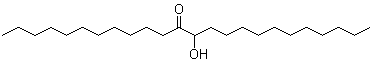 CAS 登录号：6537-38-8, 13-羟基二十四烷-12-酮