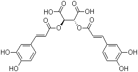 structure of CAS# 6537-80-0, Chicoric acid