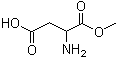 structure of CAS# 65414-77-9, DL-Aspartic acid methyl ester