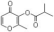 CAS # 65416-14-0, Maltol isobutyrate, 2-Methyl-4-oxo-4H-pyran-3-yl isobutyrate