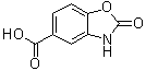 structure of CAS# 65422-72-2, 2-Oxo-2H-benzoxazole-5-carboxylic acid