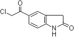 structure of CAS# 65435-04-3, 5-(氯乙酰基)-1,3-二氢-2H-吲哚-2-酮