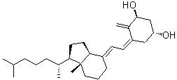 structure of CAS# 65445-14-9, (1alpha,3beta,5E,7E)-9,10-开环胆甾-5,7,10(19)-三烯-1,3-二醇