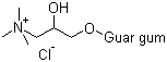 Guar hydroxypropyltrimonium chloride molecular structure (CAS 65497-29-2)