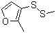 CAS # 65505-17-1, Methyl 2-methyl-3-furyl disulfide, Methyl-(2-methyl-3-furonic)sulfide, 2-Methyl-3-(dimercaptomethyl)furan, 2-Methyl-3-(methyldithio)furan