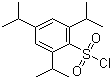 CAS # 6553-96-4, 2,4,6-Triisopropylbenzenesulfonyl chloride, TPSCl