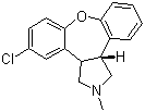 CAS # 65576-45-6, Asenapine, trans-5-Chloro-2,3,3a,12b-tetrahydro-2-methyl-1H-dibenz[2,3:6,7]oxepino[4,5-c]pyrrole