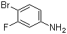 CAS # 656-65-5, 4-Bromo-3-fluoroaniline
