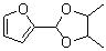 CAS 登录号：6565-31-7, 2-(2-呋喃基)-4,5-二甲基-1,3-二氧杂环戊烷