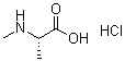CAS # 65672-32-4, N-Methyl-L-alanine hydrochloride