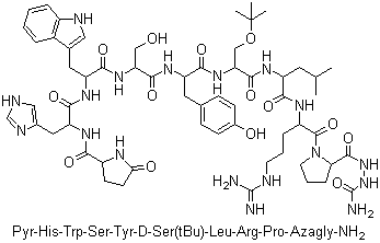 CAS 登录号：65807-02-5, 戈舍瑞林, 高舍瑞林, 果丝瑞宁, 性瑞林