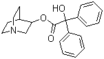 CAS 登录号：6581-06-2, 二苯乙醇酸-3-奎宁环酯