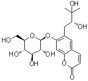 CAS # 65853-04-5, (R)-Peucedanol 7-O-beta-D-glucopyranoside
