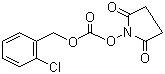 structure of CAS# 65853-65-8, N-(2-Chlorobenzyloxycarbonyloxy)succinimide