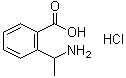 structure of CAS# 658683-12-6, 2-(1-氨基乙基)苯甲酸盐酸盐